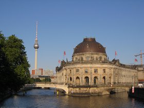 Bode museum and Berliner Fernsehturm