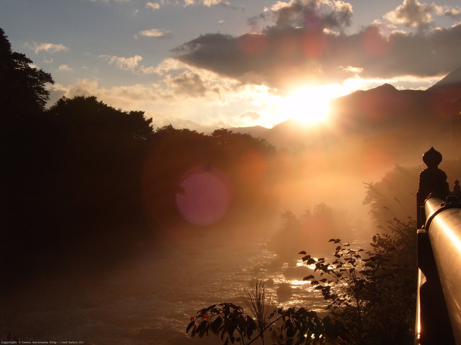 Day #11: Daiyagawa in sunset