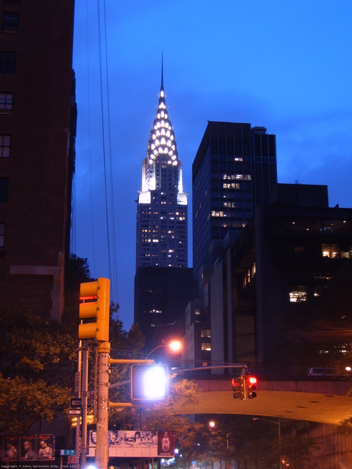 Day #2: Chrysler Building at early night