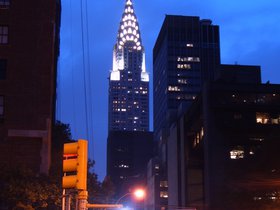 Day #2: Chrysler Building at early night