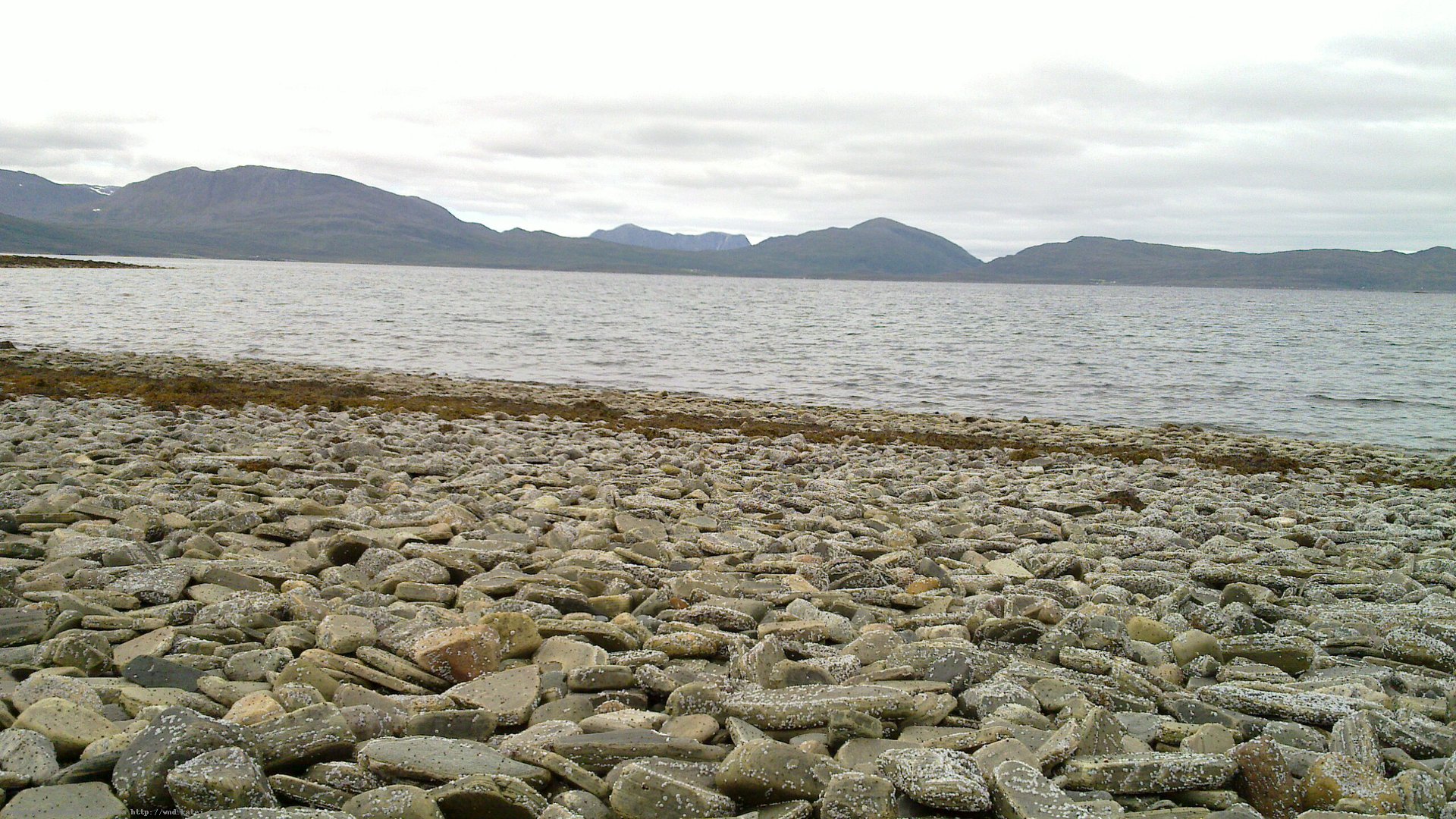 Obligatory rocky shore south of Hammerfest