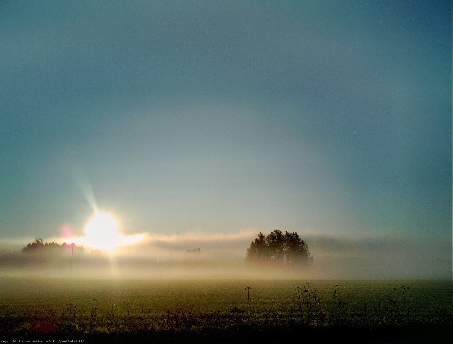 Early morning in Finland