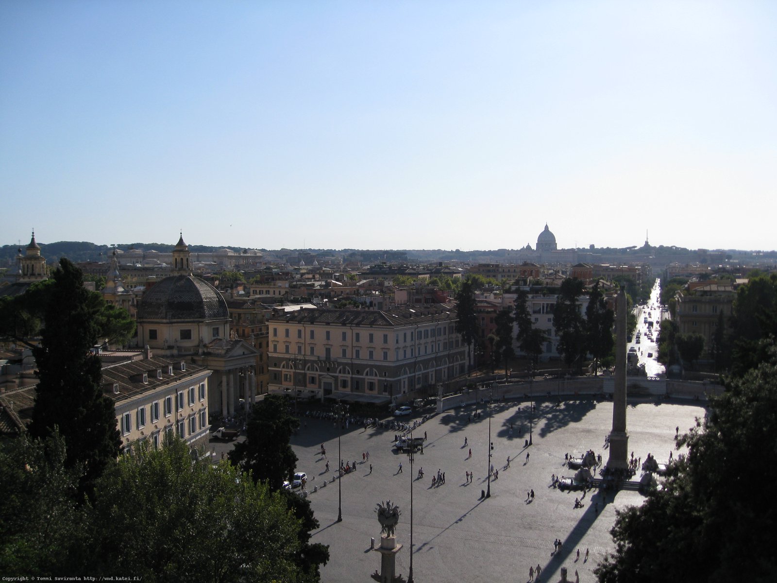 Day #3: A view over Piazza del Popolo