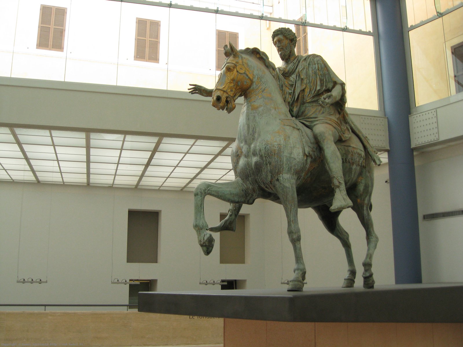 Day #4: Capitoline Museums, Equestrian Statue of Marcus Aurelius