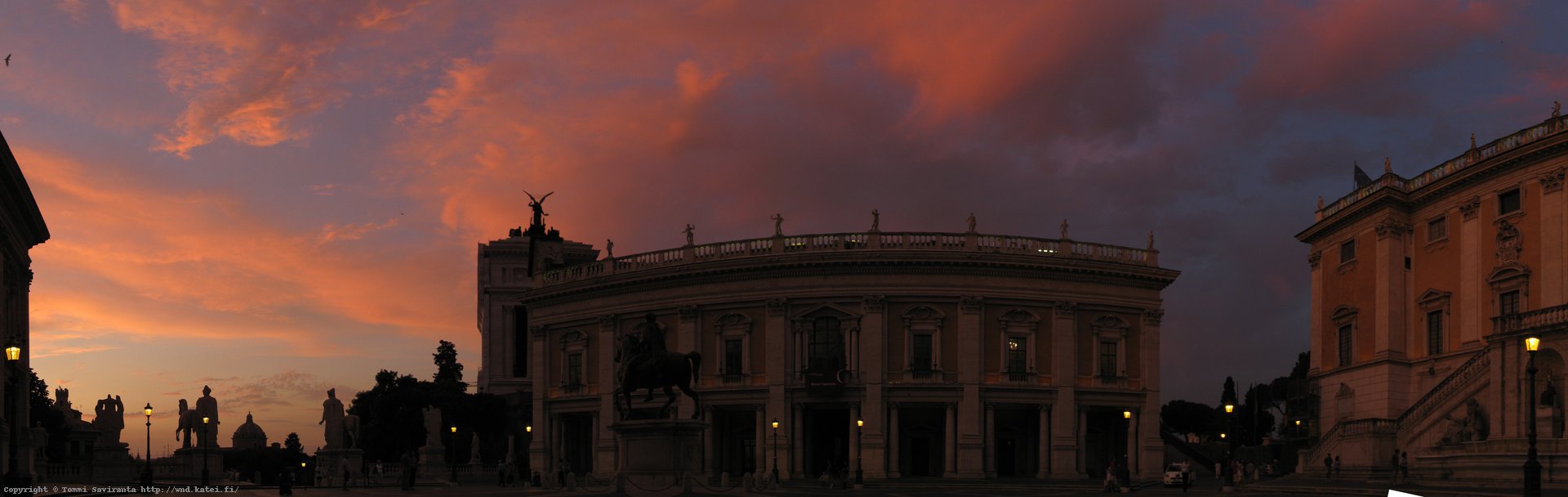 Day #4: Capitoline museums at sunset