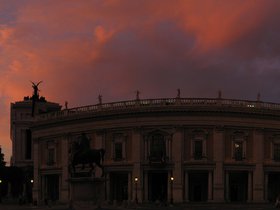 Day #4: Capitoline museums at sunset