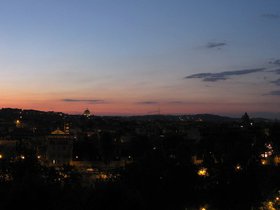 Day #5: Nightly panorama over Rome
