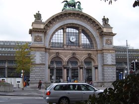 Day #1: Main gate of the old railway station